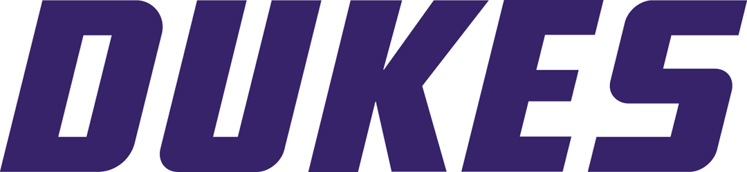 James Madison Dukes 2017-Pres Wordmark Logo diy iron on heat transfer...